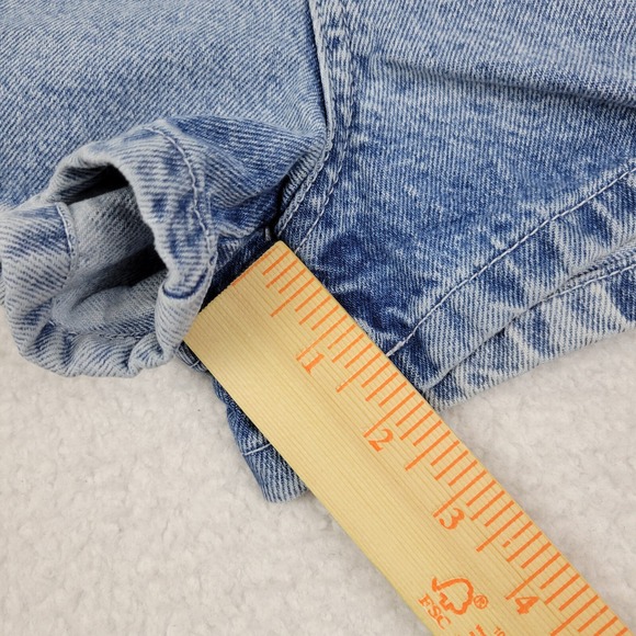 BDG Micro Carpenter Denim Shorts Womens 25 Measures 24 x 2 Cotton Utility - Picture 3 of 9